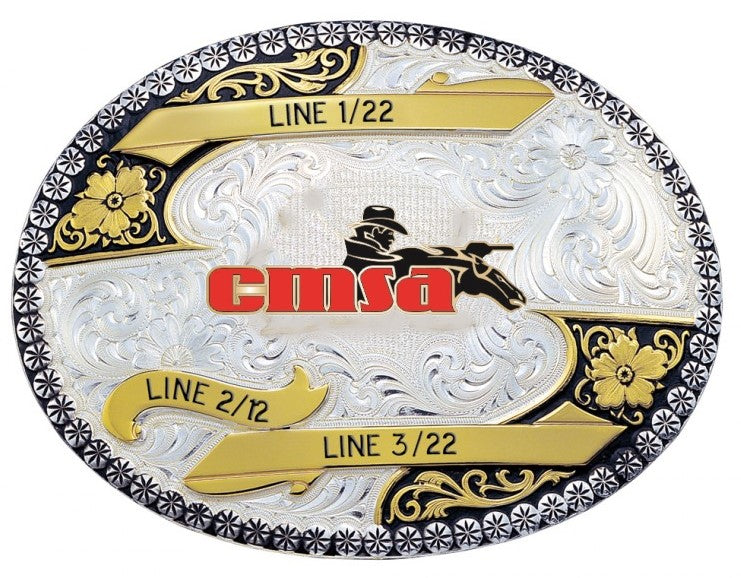 "Daniels" Trophy Buckle 2143