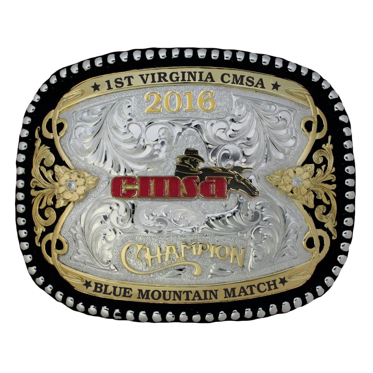 60758-2 CMSA Exclusive Regional Championship Buckle