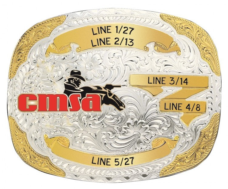 "Cut Bank" Trophy Buckle 6605