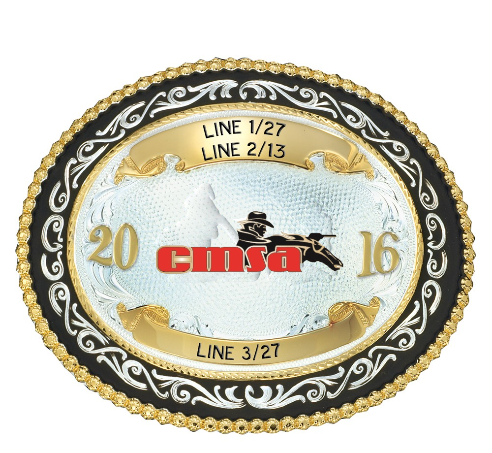 "Mineral" Trophy Buckle 7543