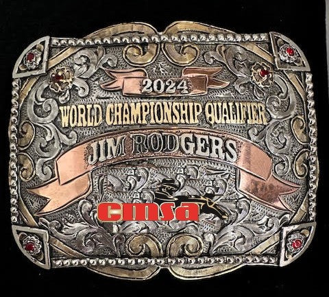 CMSA World Qualifier Buckle