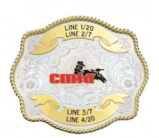 "Conrad" German Silver Buckle G7004E