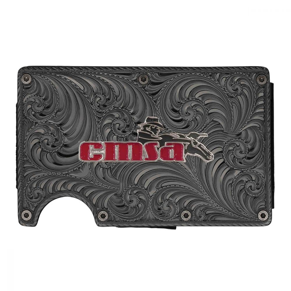 Card and Cash Clip Gunmetal