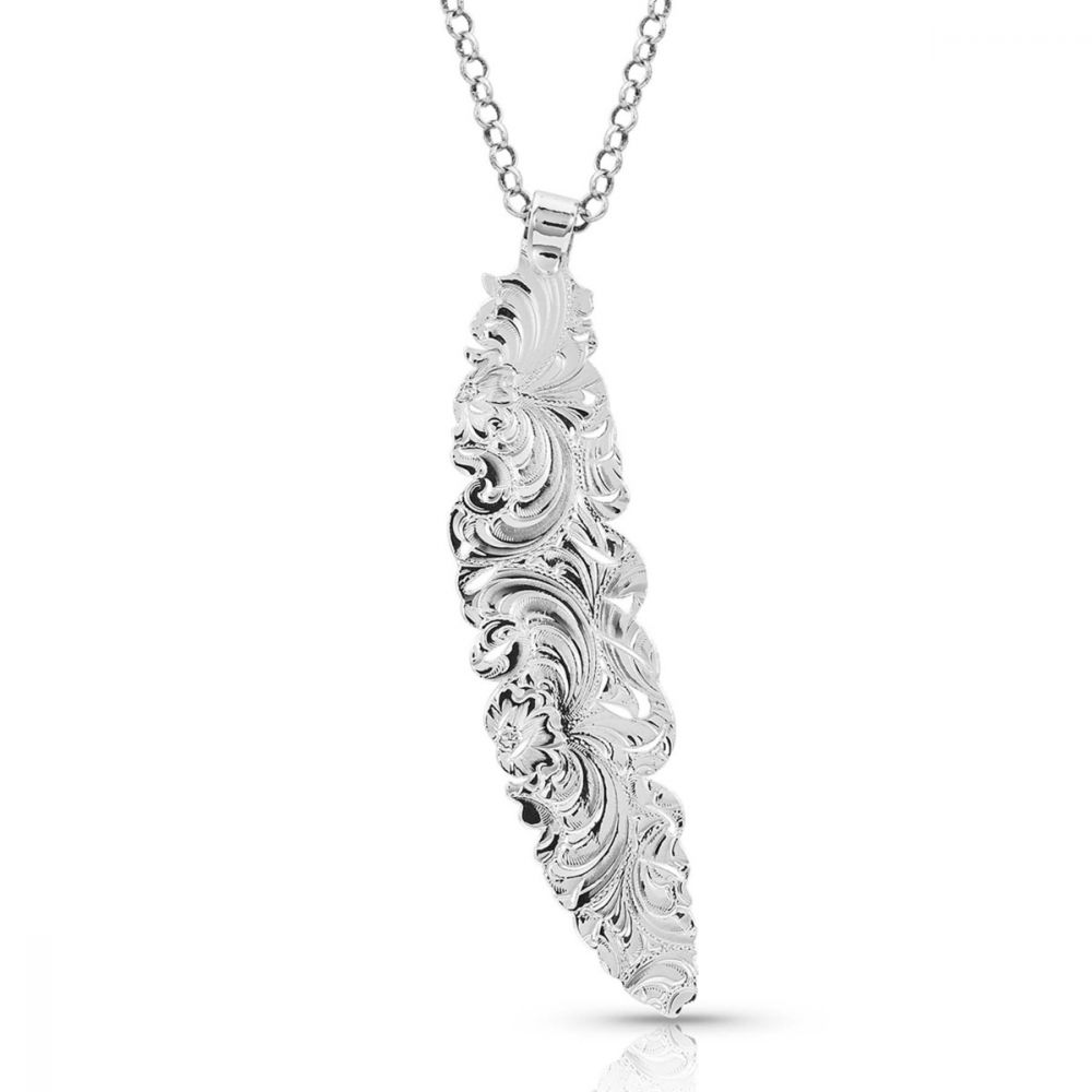 Talking Feather Necklace